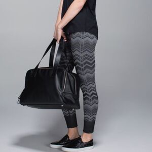 LULULEMON | Ebb to Street Pants Chevron Heathered Slate Leggings Women’s Size 4